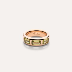 Iconica Ring - Rose Gold 18kt, Peridot