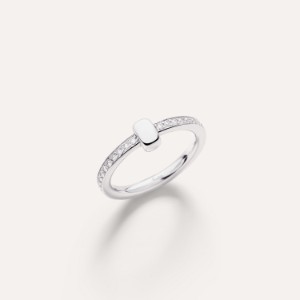 Pomellato Together Ring - Oro Bianco 18kt, Diamante