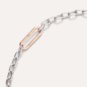 Collier Iconica - Or Blanc 18kt, Or Rose 18kt