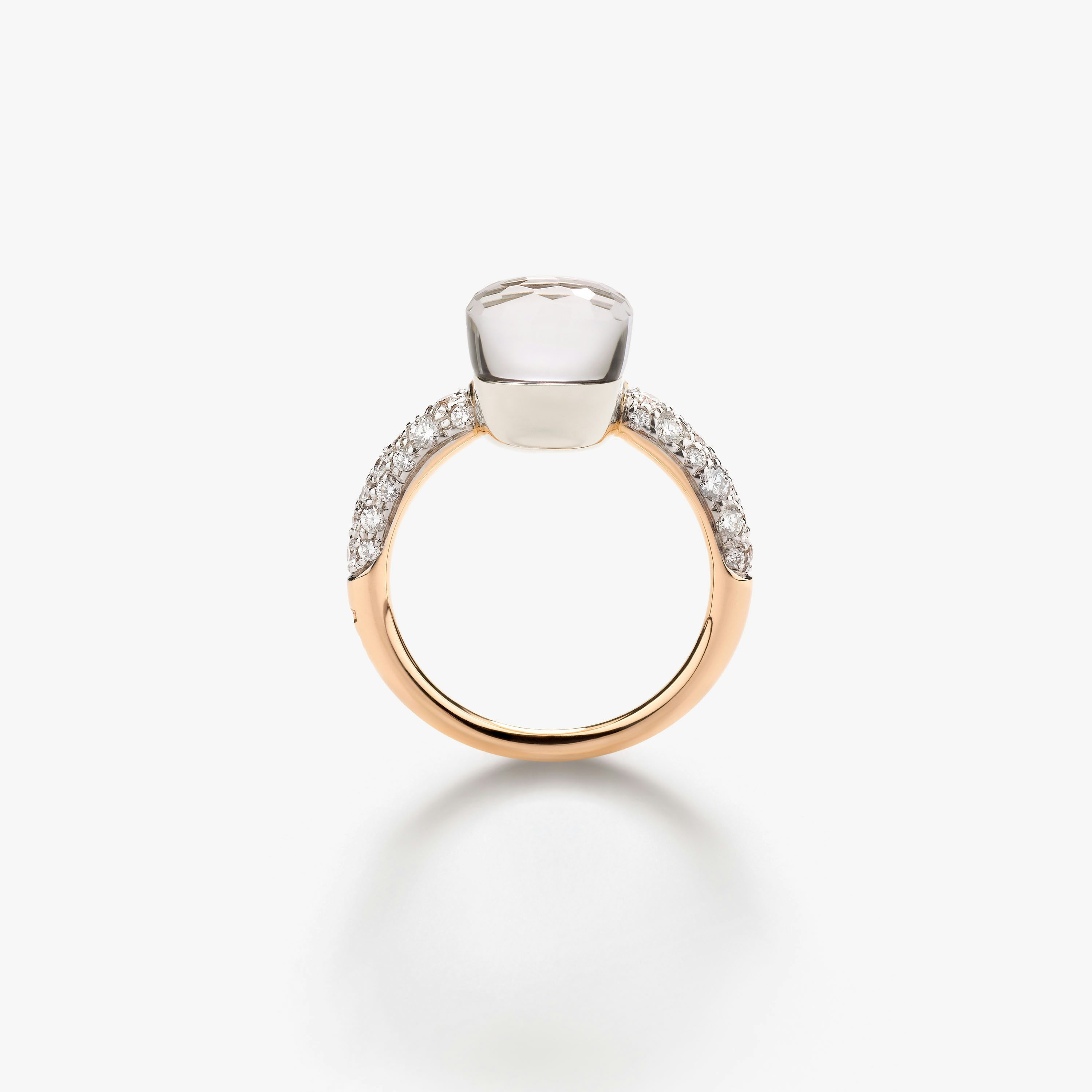 ポメラート　ヌードリング　ホワイトトパーズ　プチ　リング ホワイトトパーズ ヌード リング プチ[PAB4030_O6000_000TB_50