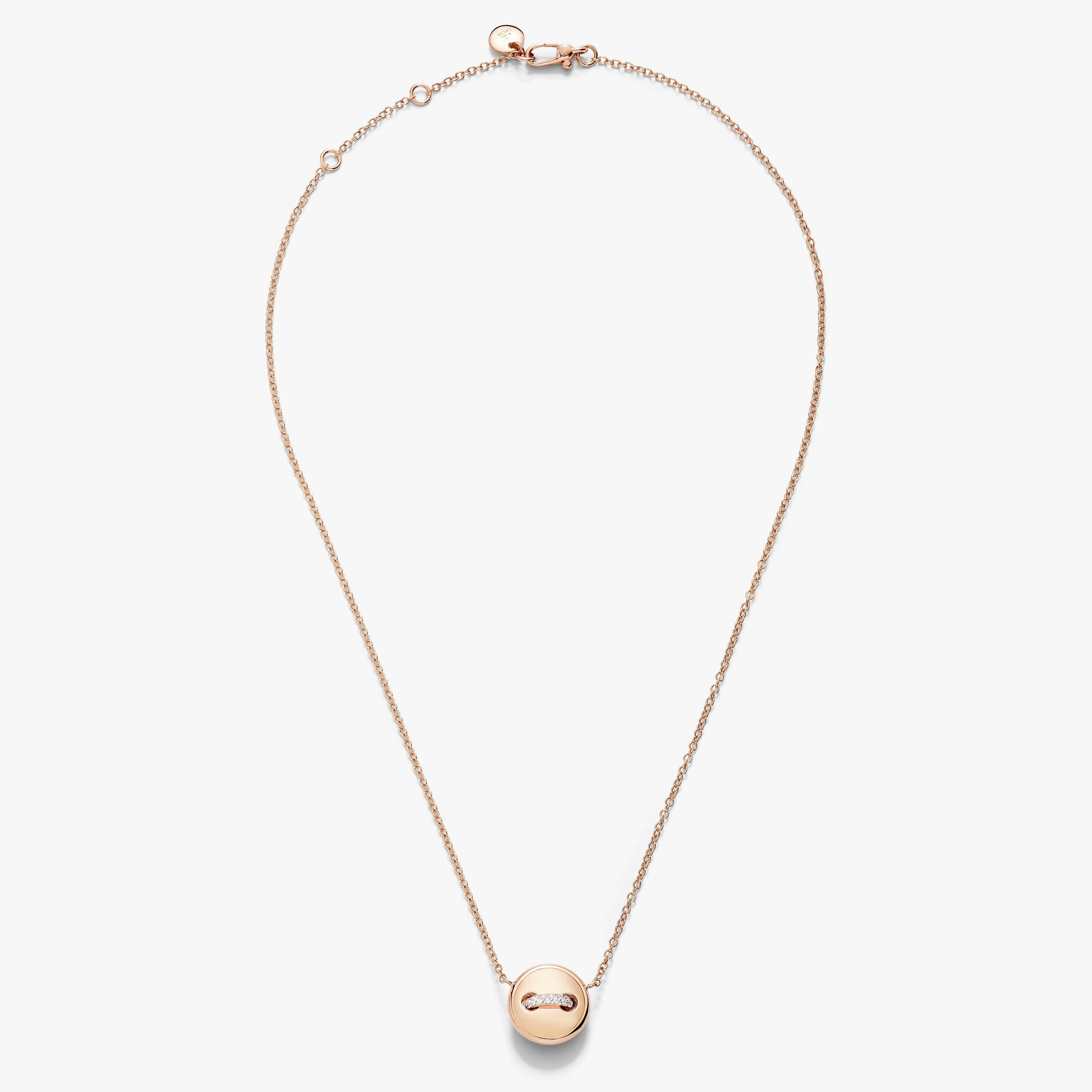 Pom Pom Dotコレクション リバーシブルペンダントネックレス