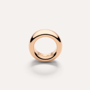 Iconica Schmaler Ring - Roségold 18kt
