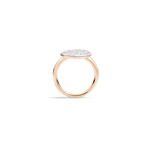 Ring Sabbia - Oro Rosa 18kt, Diamante