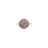 リング サッビア - K18 ローズゴールド, ブラウンダイヤモンド