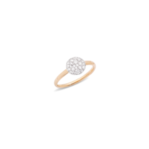 Bague Sabbia - Or Rose 18kt, Diamant