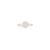 Anillo Sabbia - Oro Rosa 18kt, Diamante