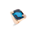 Bague Ritratto - Or Rose 18kt, Topaze Bleue London, Diamant