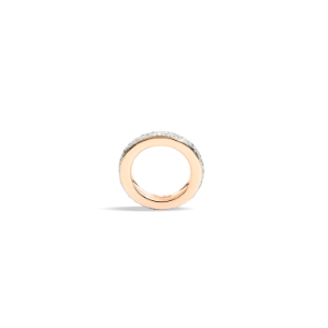 Ring Iconica - Roségold 18kt, Diamant