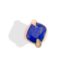 Ring Ritratto - Rose Gold 18kt, Lapis Lazuli, Brown Diamond