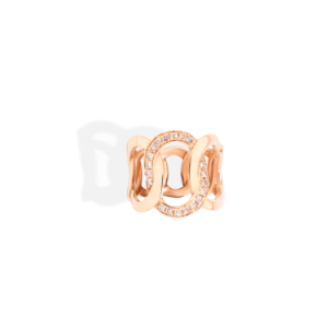 Brera Ring - Rose Gold 18kt, Brown Diamond