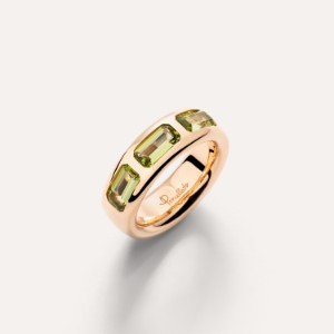 Iconica Ring - Rose Gold 18kt, Peridot