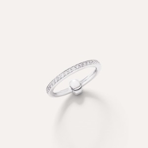 Pomellato Together Ring - White Gold 18kt, Diamond