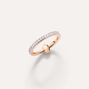 Pomellato Together Ring - Rose Gold 18kt, Diamond