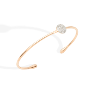 Bracelet Sabbia - Rose Gold 18kt, Diamond