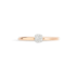 Bracciale Nudo - Oro Bianco 18kt, Oro Rosa 18kt, Diamante
