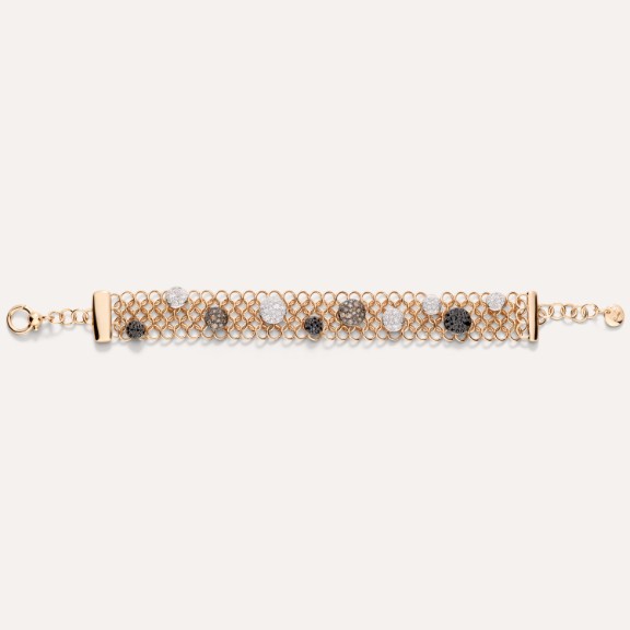 Sabbia Fine Jewelry - Two Row Diamond Stretch Bracelet