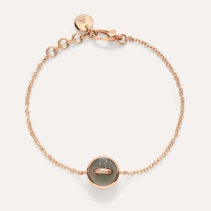 Pom Pom Dot Bracelet - Rose Gold 18kt, Mother-of-pearl, Diamond