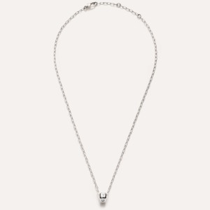 Pendant With Chain Iconica - White Gold 18kt, Diamond