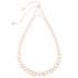 チョーカー ブレラ - K18 ローズゴールド, ブラウンダイヤモンド
