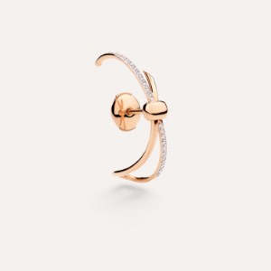 Pomellato Together Ear Cuff - Rose Gold 18kt, Diamond