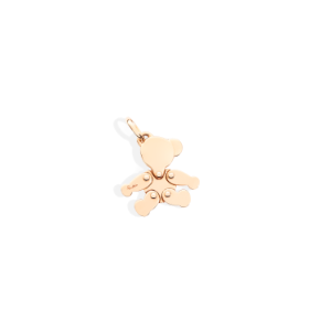 Orsetto Pendant - Rose Gold 18kt, Diamond