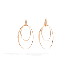Gold Earrings - Rose Gold 18kt