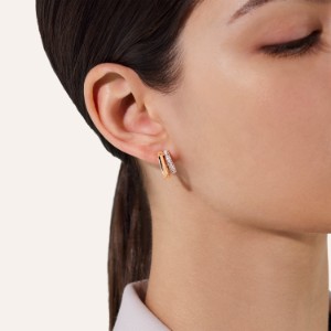 Pomellato Together Earrings - Rose Gold 18kt, Diamond