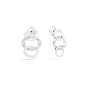 Brera Earrings - White Gold 18kt, Diamond