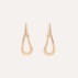 Fantina Earrings - Rose Gold 18kt, Diamond
