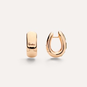 Iconica Earrings - Rose Gold 18kt, Peridot
