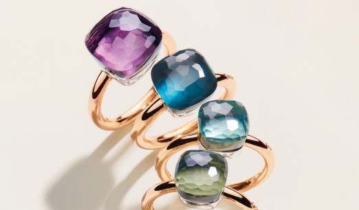 Designer Rings With Gemstones From Pomellato's Colored Stones Jewelry Collection